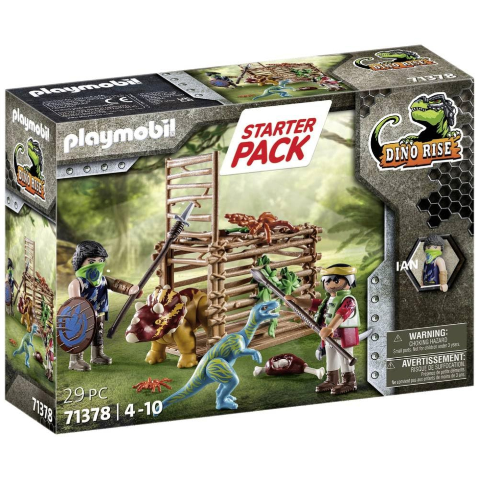 Playmobil Dino Rise 71378 – Fuga del Triceratopo