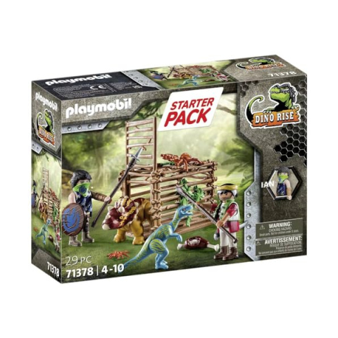 Playmobil Dino Rise 71378 – Fuga del Triceratopo