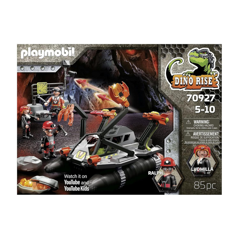 Playmobil Dino Rise 70927 – Trivella Demolitrice Comet Corp