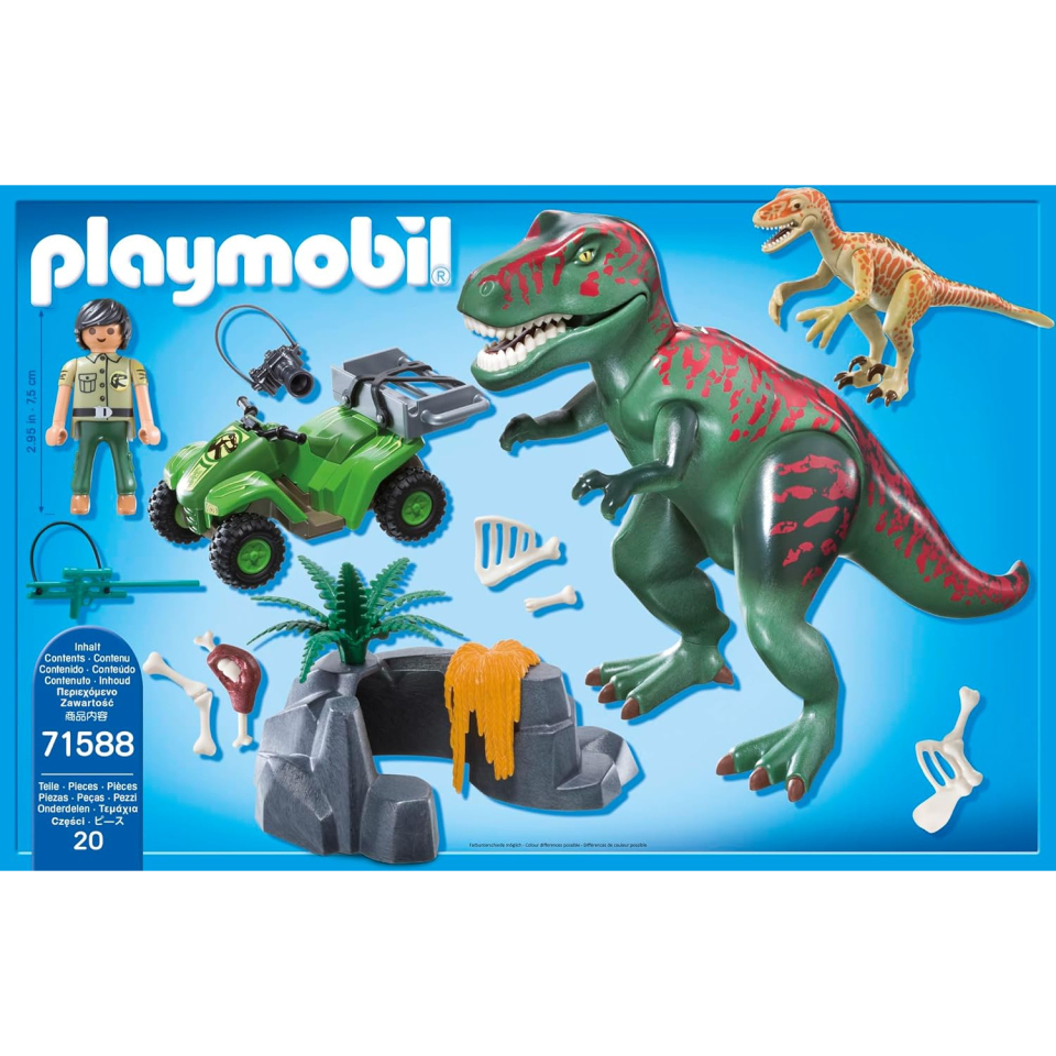 Playmobil Dinos T-Rex con Esploratrice 71588