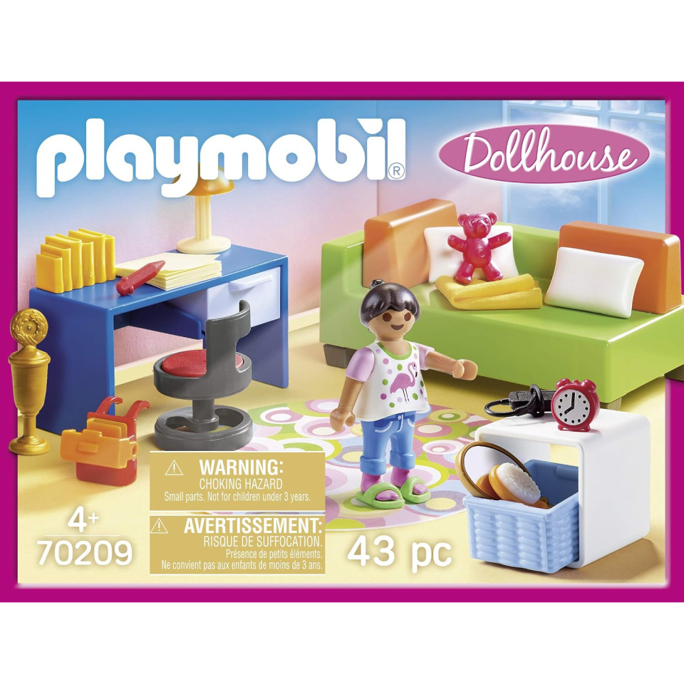PLAYMOBIL Dollhouse Camera della Ragazza, 43 pezzi