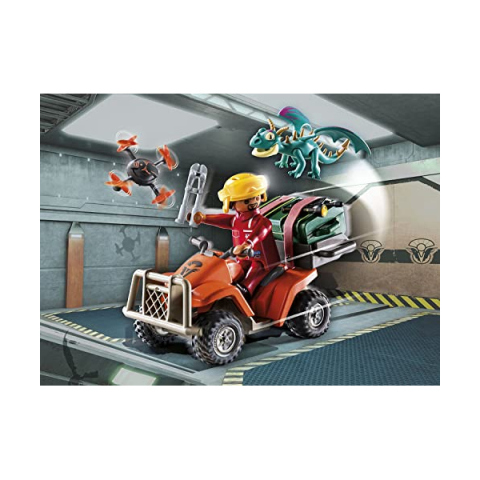 Playmobil Dragons Nine Realms – Icaris Quad e Phil con Drago