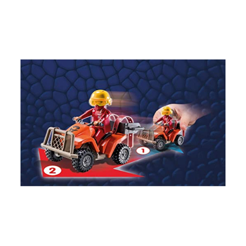 Playmobil Dragons Nine Realms – Icaris Quad e Phil con Drago