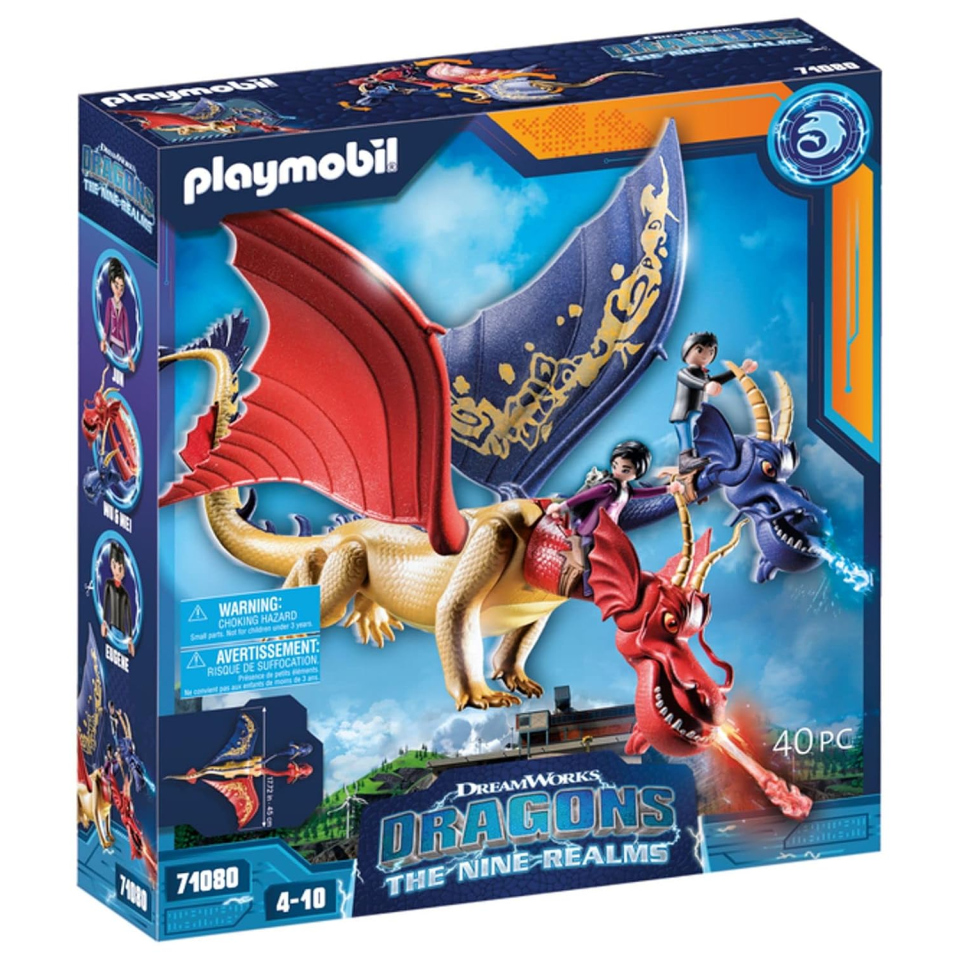 PLAYMOBIL Dragons playset Wu & Wei, 40 pezzi