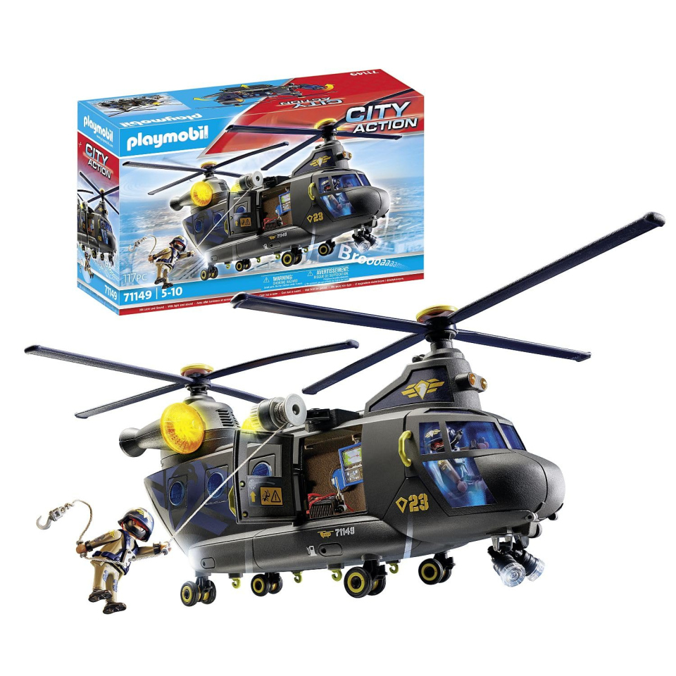 Playmobil Elicottero Unità Tattica 71149