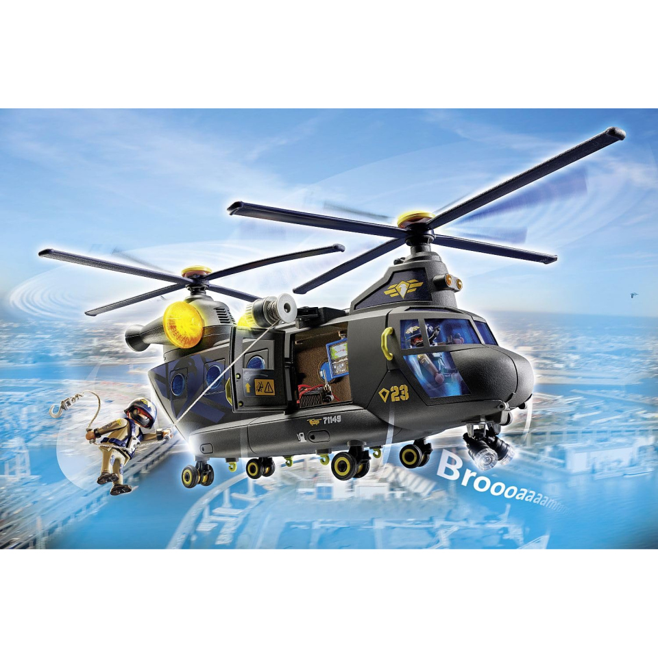 Playmobil Elicottero Unità Tattica 71149