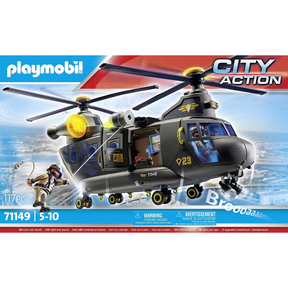 Playmobil Elicottero Unità Tattica 71149