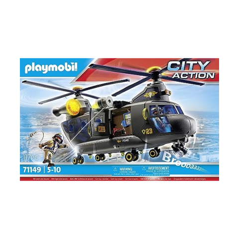 Playmobil Elicottero Unità Tattica 71149