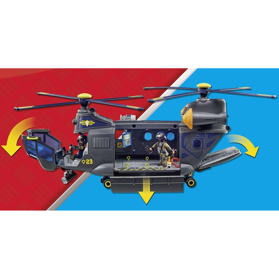Playmobil Elicottero Unità Tattica 71149
