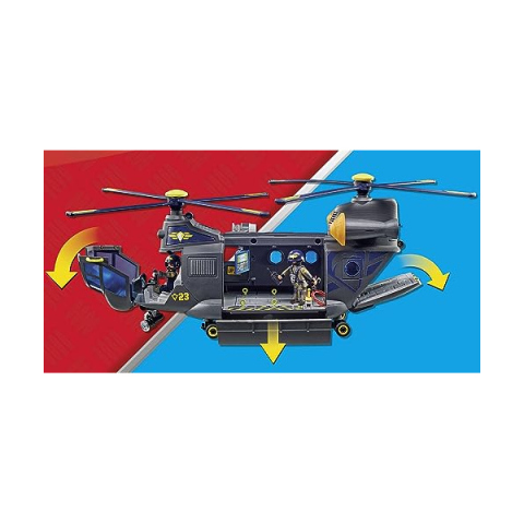 Playmobil Elicottero Unità Tattica 71149