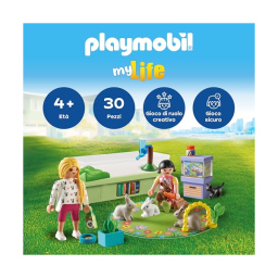 Playmobil My Life Famiglia con Conigli 71753