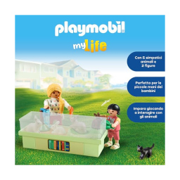Playmobil My Life Famiglia con Conigli 71753