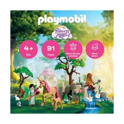 Playmobil Fantasy & Magic – Gita delle Fate con Unicorni 72067