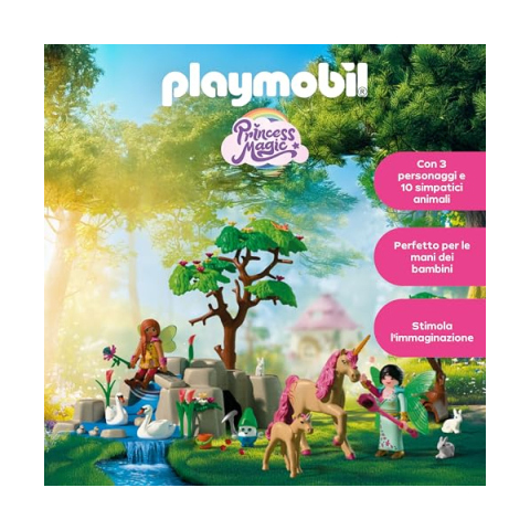Playmobil Fantasy & Magic – Gita delle Fate con Unicorni 72067
