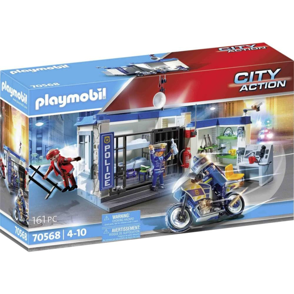 Playmobil City Action 70568 – Fuga dalla Stazione di Polizia