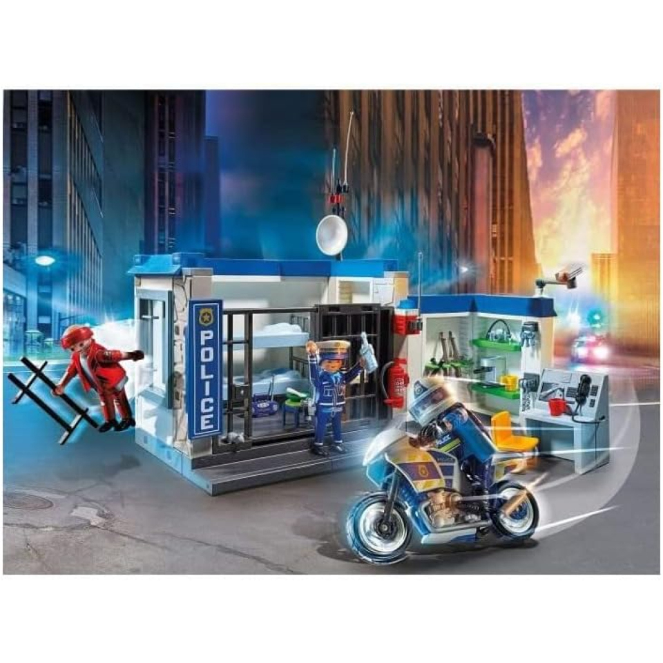 Playmobil City Action 70568 – Fuga dalla Stazione di Polizia