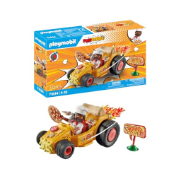 Playmobil Funstars 71634 Kart Racing Pizza con Motore Pull-Back