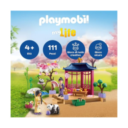 Playmobil Giardino Asiatico con Panda 71762