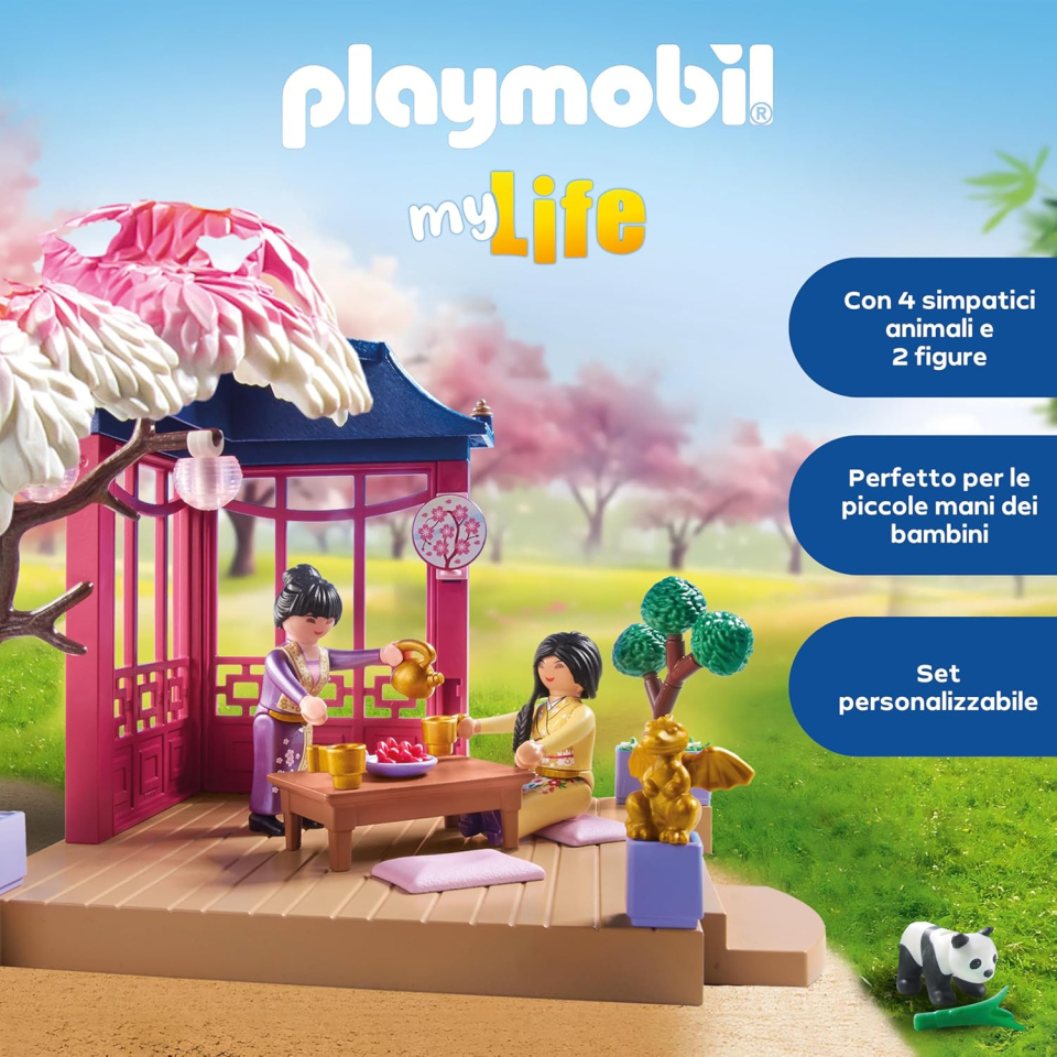 Playmobil Giardino Asiatico con Panda 71762