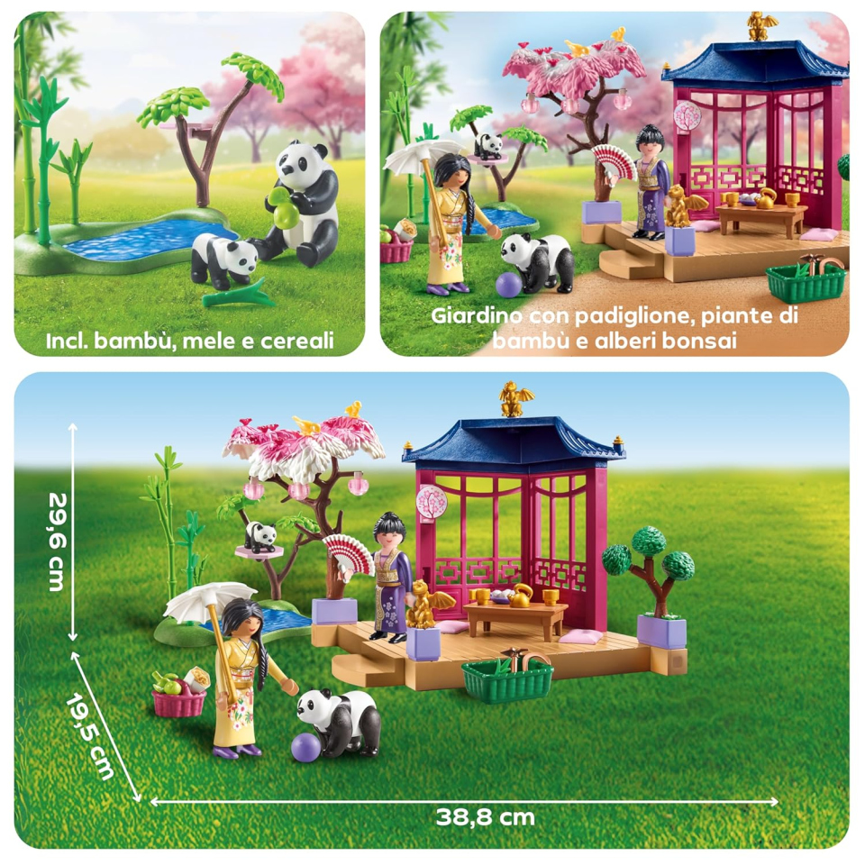 Playmobil Giardino Asiatico con Panda 71762