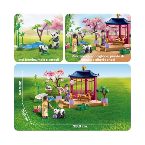 Playmobil Giardino Asiatico con Panda 71762