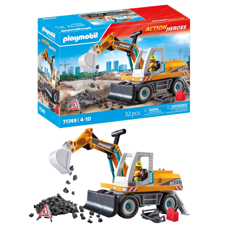 Playmobil Grande Escavatore Action Heroes 71749