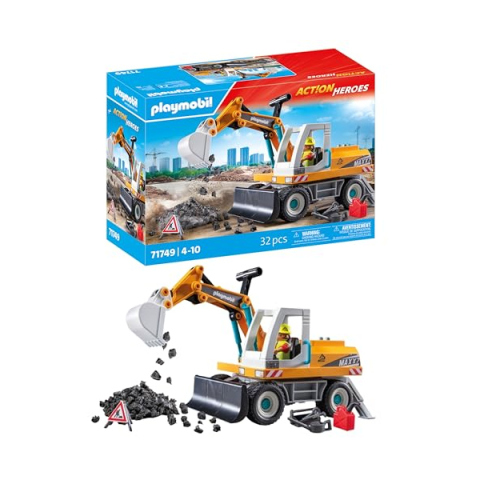 Playmobil Grande Escavatore Action Heroes 71749