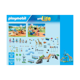 Playmobil Grande Zoo 71600 – Set con 16 Animali e Accessori