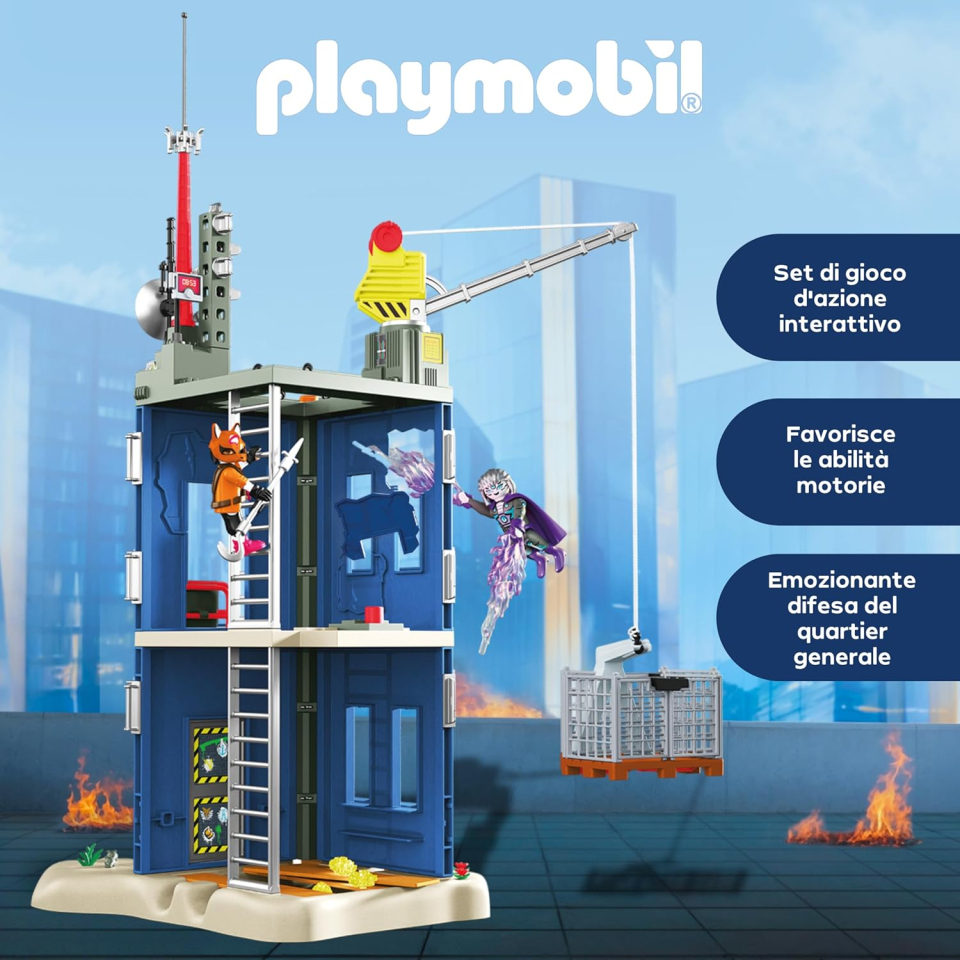 Playmobil Heroes – Duello alla Torre degli Eroi 72022