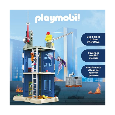 Playmobil Heroes – Duello alla Torre degli Eroi 72022
