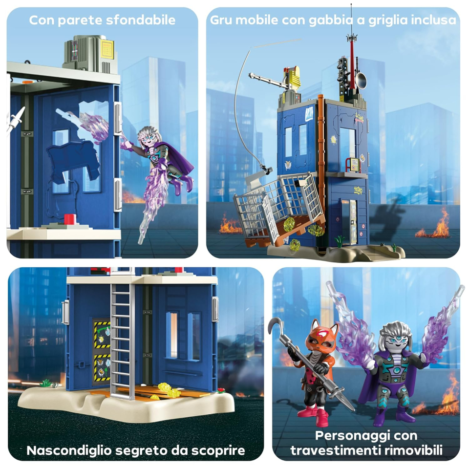 Playmobil Heroes – Duello alla Torre degli Eroi 72022
