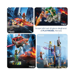 Playmobil Heroes – Duello alla Torre degli Eroi 72022