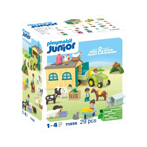 Playmobil Junior Allegra Fattoria 71656 – Playset dai 12 mesi