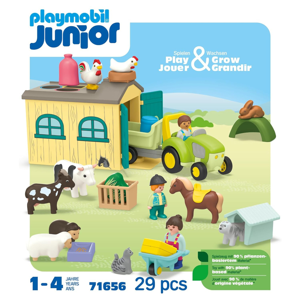 Playmobil Junior Allegra Fattoria 71656 – Playset dai 12 mesi