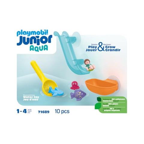 Playmobil Junior AQUA – Scivolo d'Acqua con Animali Marini