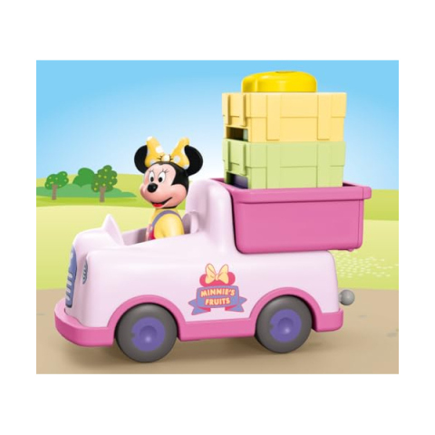 Playmobil Junior 1.2.3 – Trasportatore di Frutta di Minnie Mouse