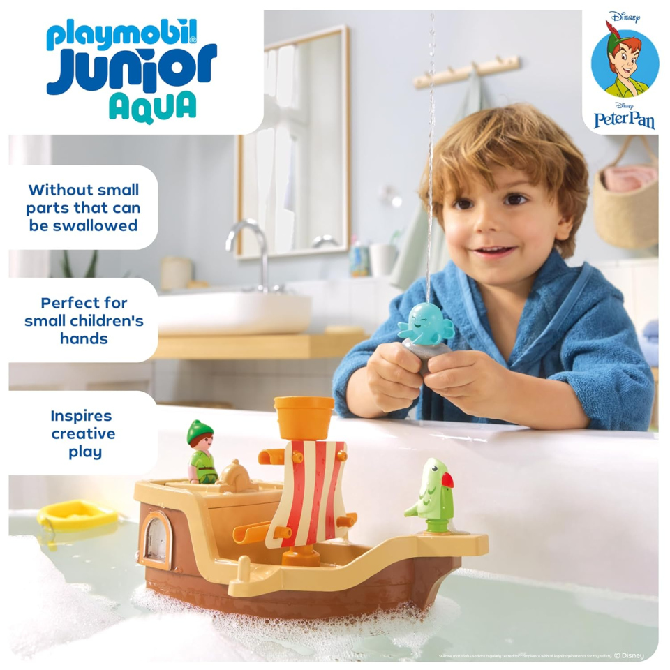 Playmobil Junior Disney – Nave Pirata di Peter Pan