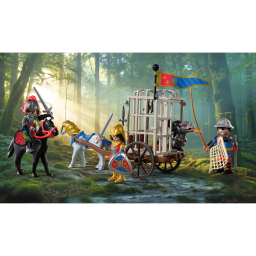 PLAYMOBIL Knights carrozza con drago dai 4 anni