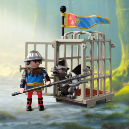 PLAYMOBIL Knights carrozza con drago dai 4 anni