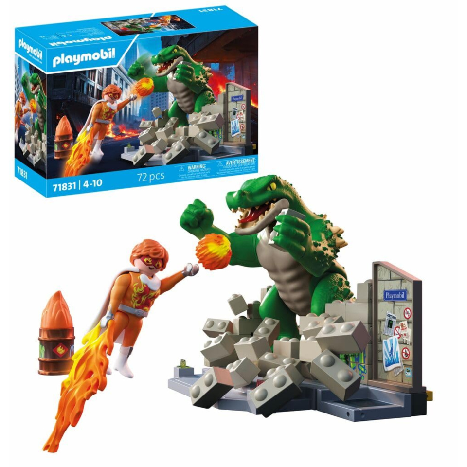 Playmobil Knights – Sfida Eroica con Lucertola Gigante