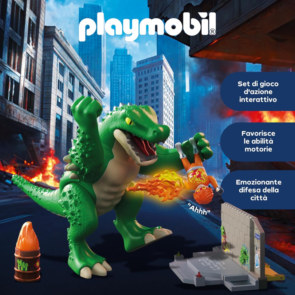 Playmobil Knights – Sfida Eroica con Lucertola Gigante