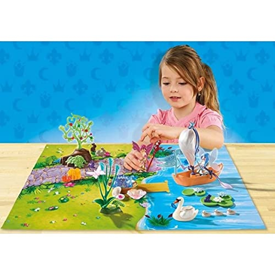 Playmobil Lago delle Fate con barca galleggiante