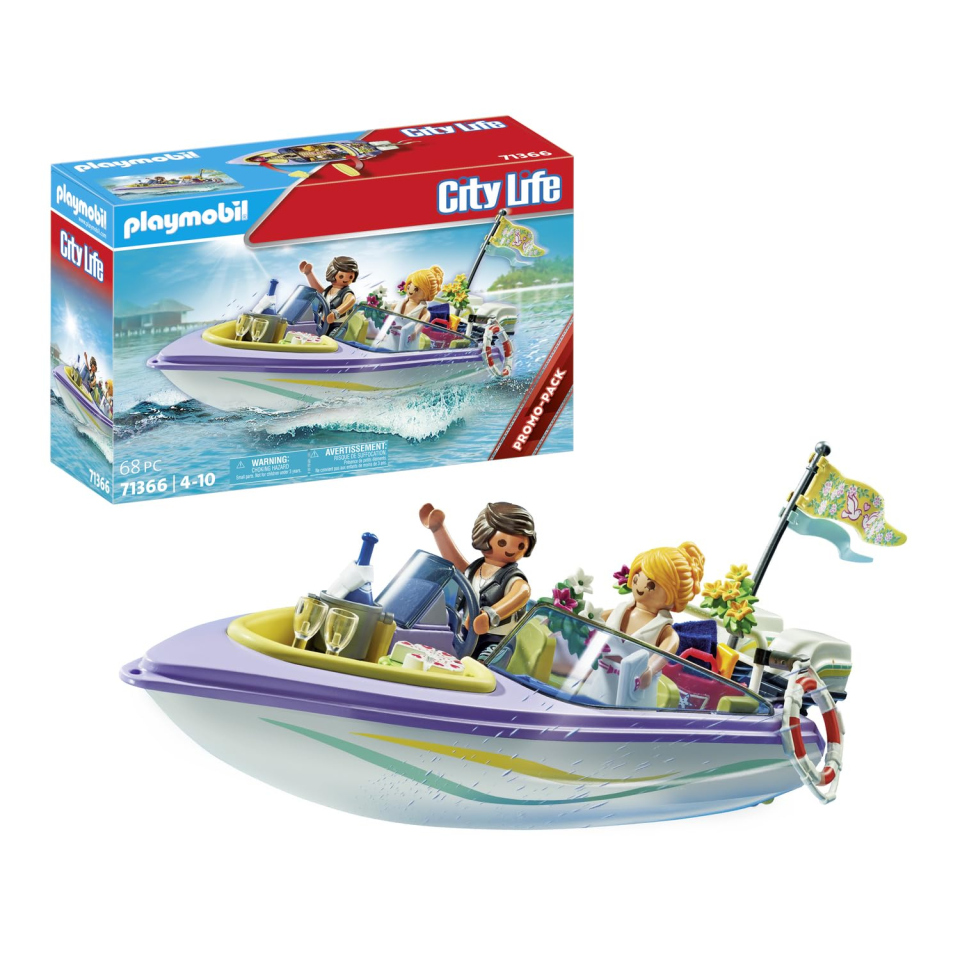 Playmobil City Life 71366 Motoscafo degli Sposi