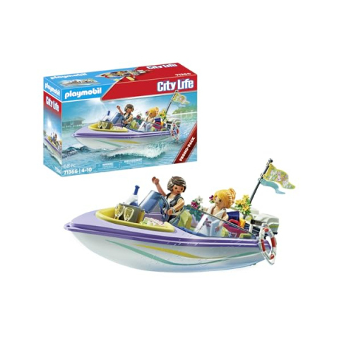 Playmobil City Life 71366 Motoscafo degli Sposi