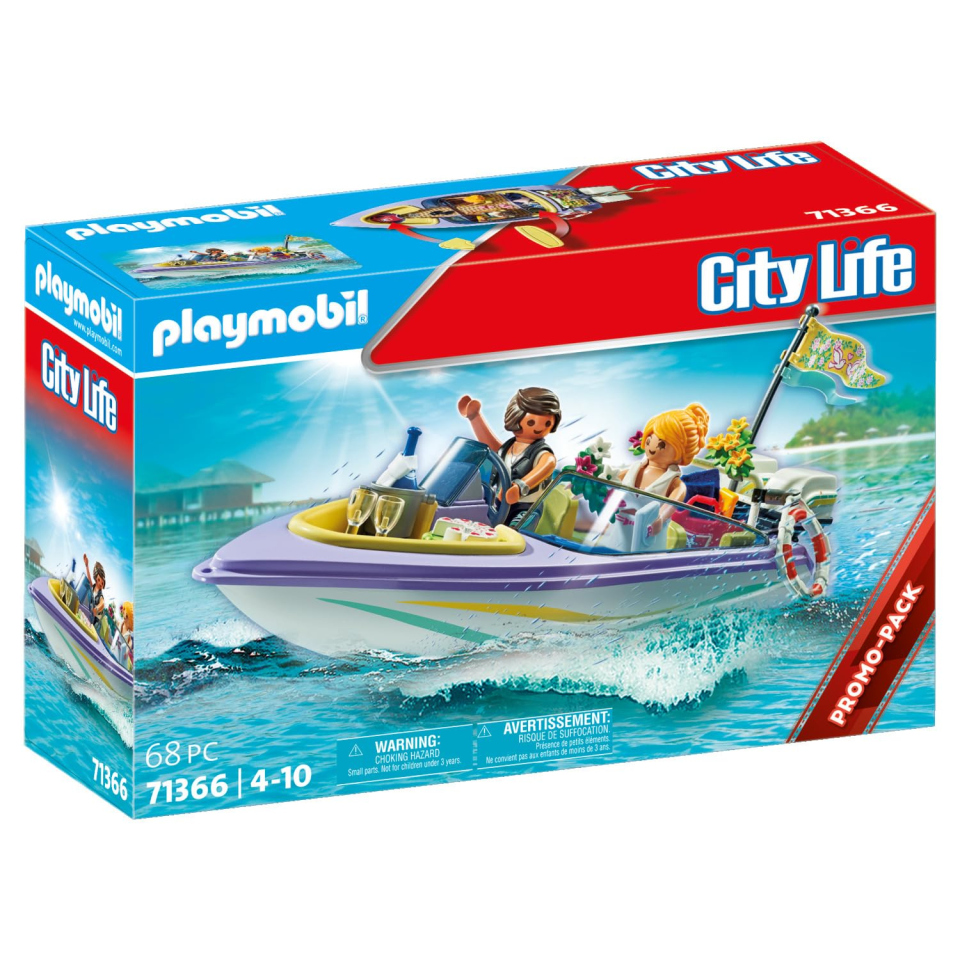 Playmobil City Life 71366 Motoscafo degli Sposi