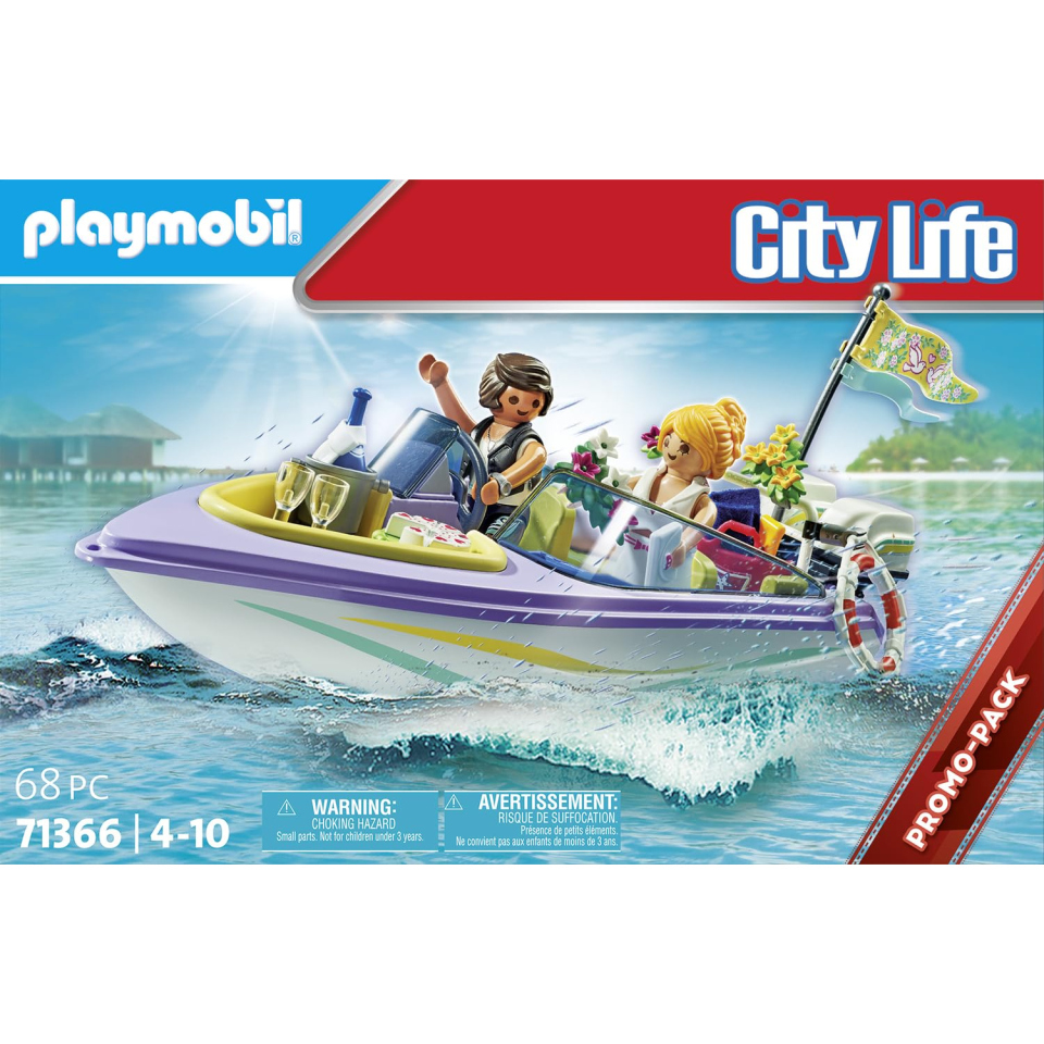Playmobil City Life 71366 Motoscafo degli Sposi