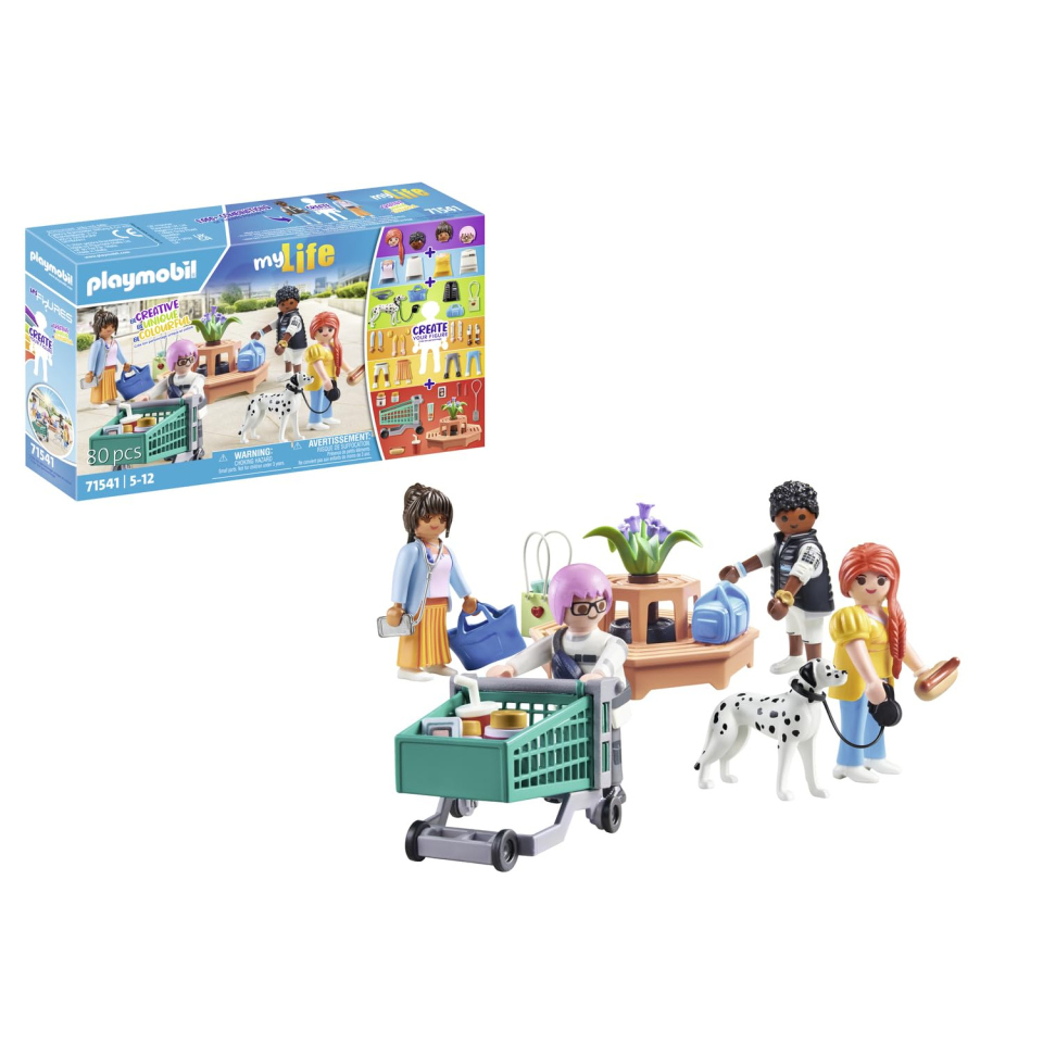 Playmobil MyFigures Shopping 71541 – Set Centro Commerciale