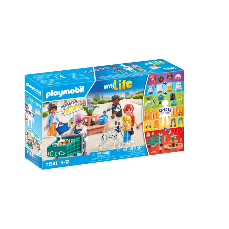 Playmobil MyFigures Shopping 71541 – Set Centro Commerciale