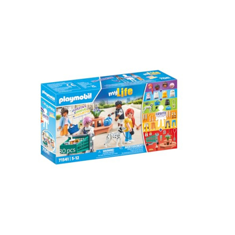 Playmobil MyFigures Shopping 71541 – Set Centro Commerciale