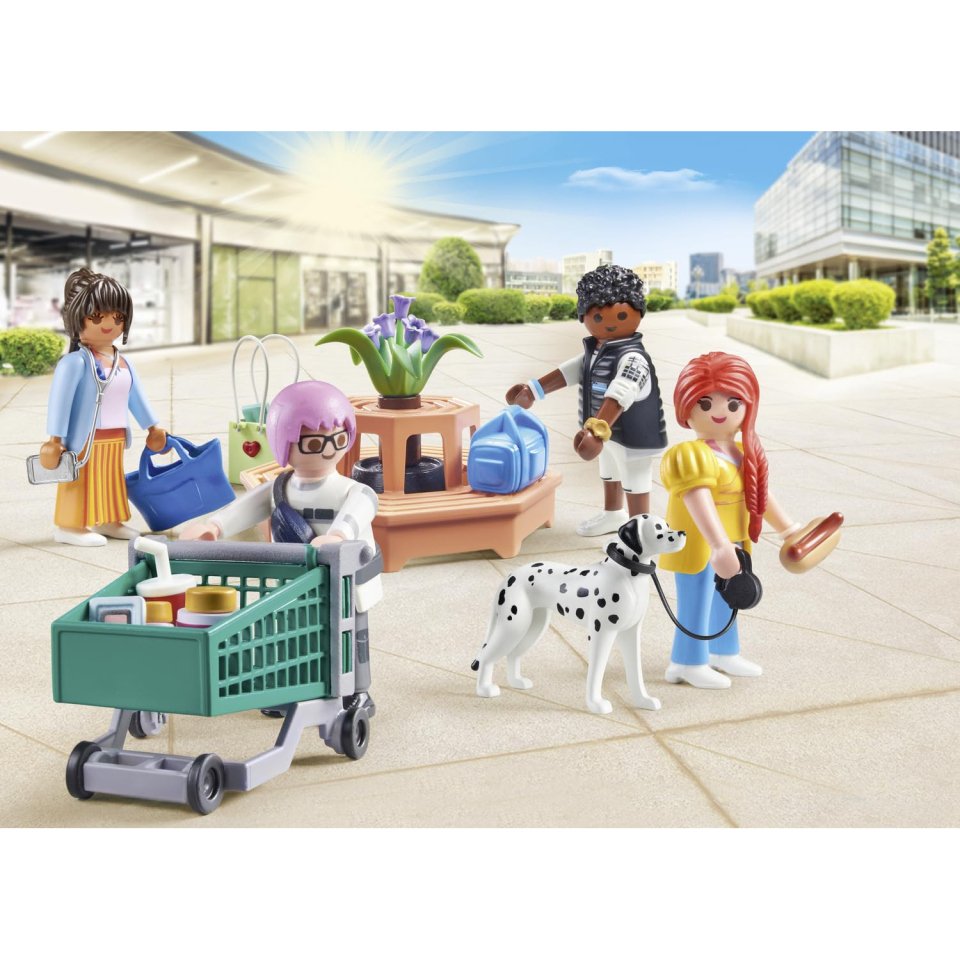 Playmobil MyFigures Shopping 71541 – Set Centro Commerciale